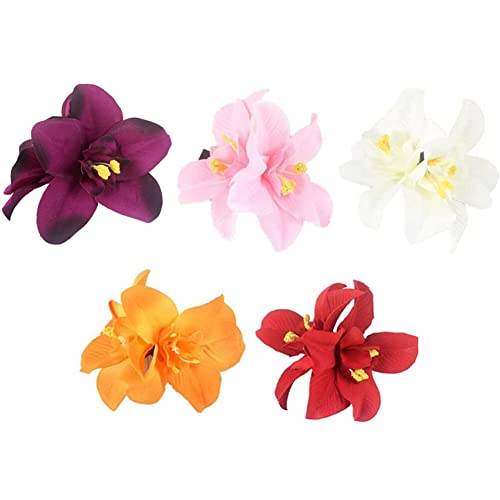 5PCS Schmetterling Orchidee Haar Clips Doppel Hawaiian Blumen Haar Zubehör Frauen Party Strand Hochzeit Tropische Fancy Kleid Zubehör 5PCS Schmetterling Orchidee Haar Clips Doppel Hawaiian Blumen Haar Zubehör Frauen Party Strand Hochzeit Tropische Fancy Kleid Zubehör von VASANA