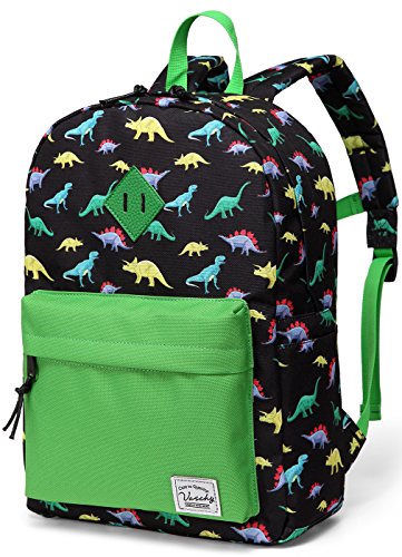 VASCHY Rucksack für Kinder, niedlich, Jungen, wasserdicht, leicht, Kindergarten, Schulranzen, Mädchen, Schule, einzigartig, mit Brustgurt, Taschen, groß, klein, Dinosaurier klein, Dinosaure-Petit, von VASCHY