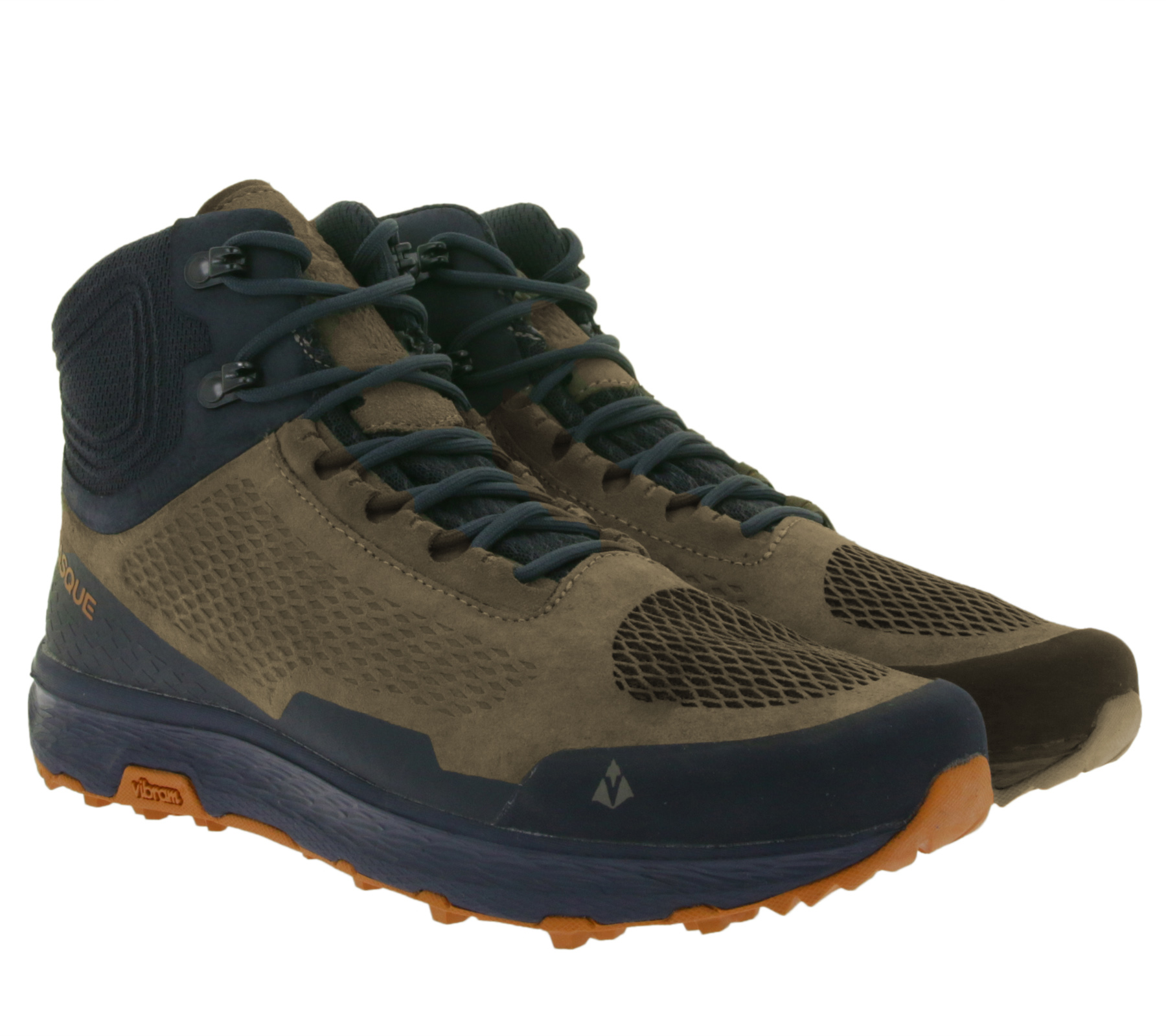 VASQUE Breeze Lt NTX Herren Wander-Schuhe mit Vibram Sohle Trekking-Schuhe mit Nature-Tex 7440 Braun von VASQUE