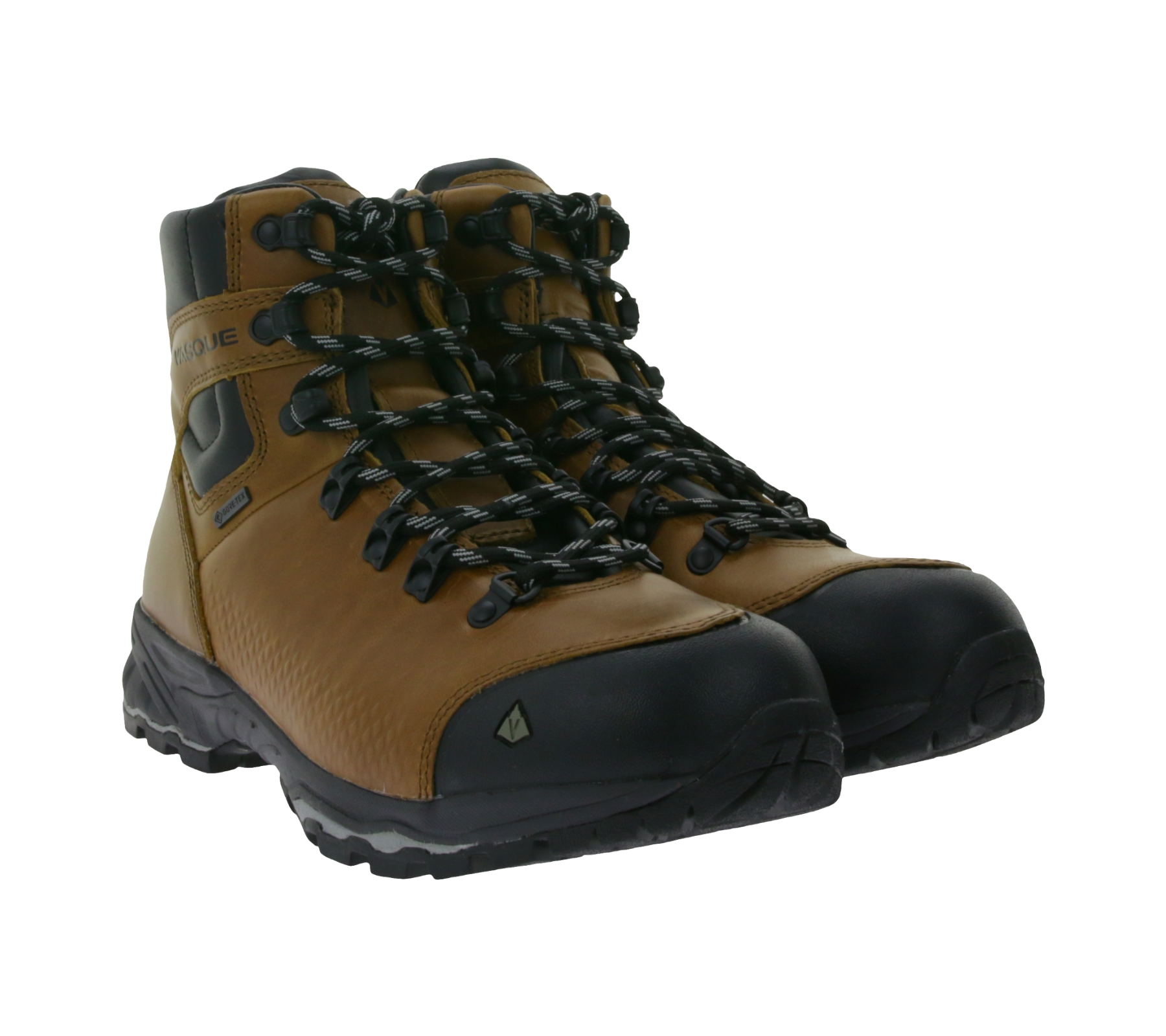 VASQUE St.Elias FG GTX Herren GORE-TEX Wander-Schuhe mit Vibram Sohle Echtleder-Outdoor-Schuhe 07146W-7146 Braun von VASQUE