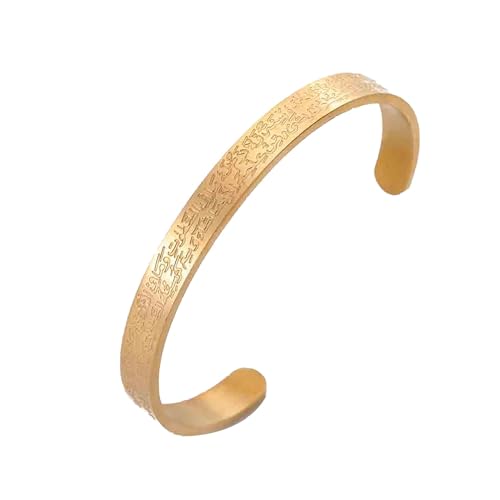 VASSAGO Ayatul Kursi Armband für Frauen Männer Muslim Koran Allah Offene Bracelet Arabische Kalligraphie Manschette Islam Eid Islamischer Schmuck Geschenke (Ayatul Kursi-Armband) VASSAGO Ayatul Kursi Armband für Frauen Männer Muslim Koran Allah Offene Bracelet Arabische Kalligraphie Manschette Islam Eid Islamischer Schmuck Geschenke (Ayatul Kursi-Armband) von VASSAGO