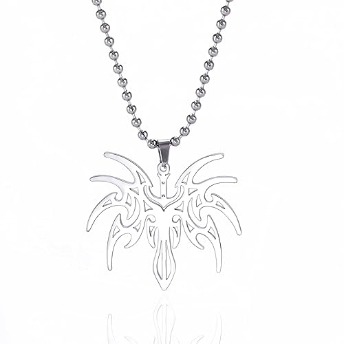 VASSAGO Dämonenschwert Halskette für Männer Frauen Dolch Halskette Spinnenschwert Anhänger Halskette Witchcraft Gothic Style Schmuck Geschenke von VASSAGO