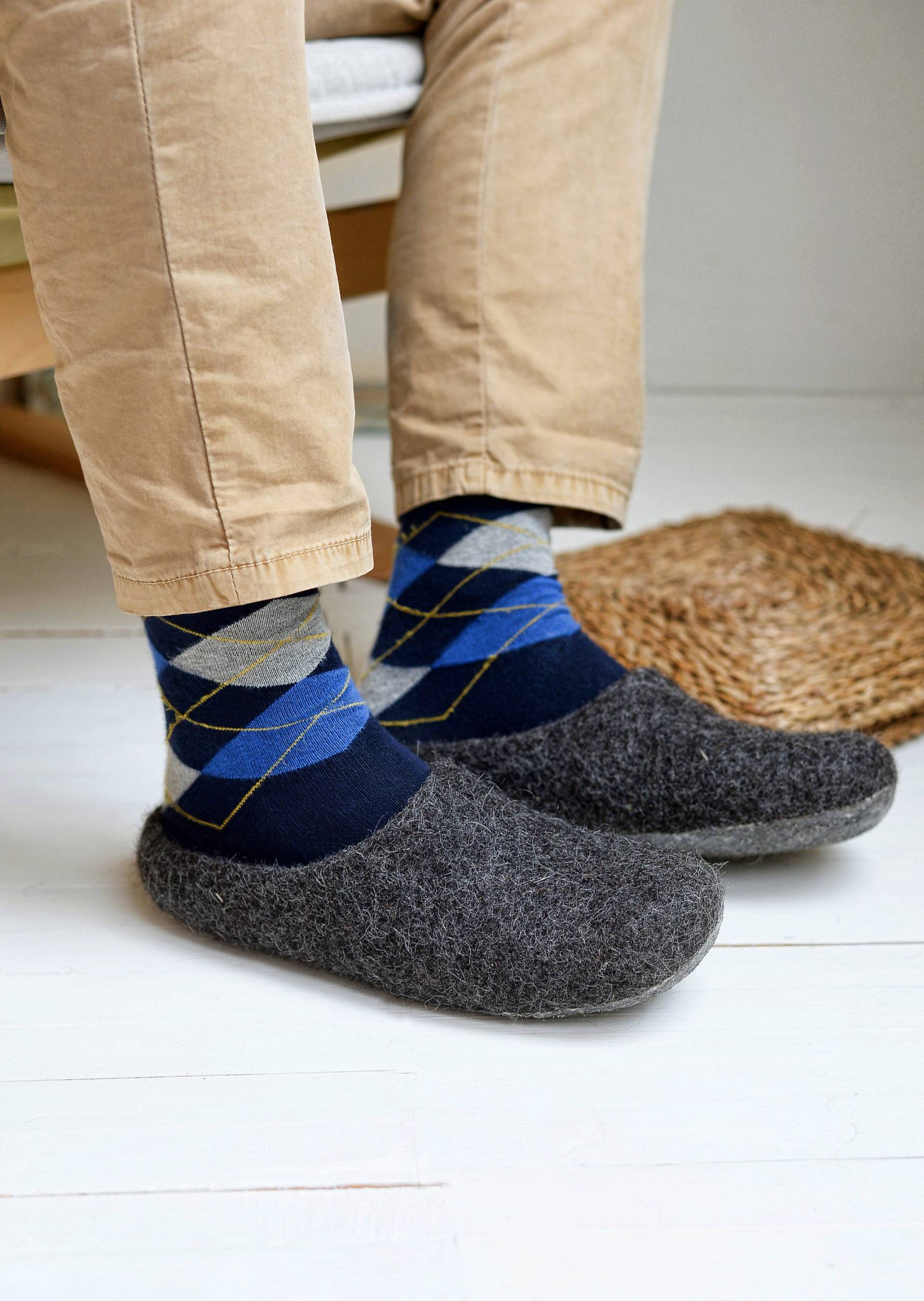 Filzwolle Clogs Für Männer, Besonderes Geschenk Ihn, Wollfutter Hausschuhe Mit Haltbarer Rutschfester Gummisohle Filzwolle Clogs Für Männer, Besonderes Geschenk Ihn, Wollfutter Hausschuhe Mit Haltbarer Rutschfester Gummisohle von VASlippers