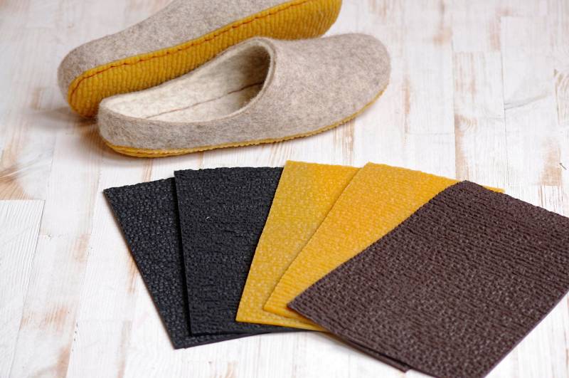 Gummi Platte Für Gefilzte Hausschuhe - Naturmaterial Sohlen Handgemachte Schuh Projekt - Langlebige Sohle Gummi Platte Für Gefilzte Hausschuhe - Naturmaterial Sohlen Handgemachte Schuh Projekt - Langlebige Sohle von VASlippers