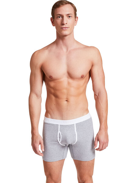 VATTER Boxer Brief "Classy Claus" Grau Melange von VATTER