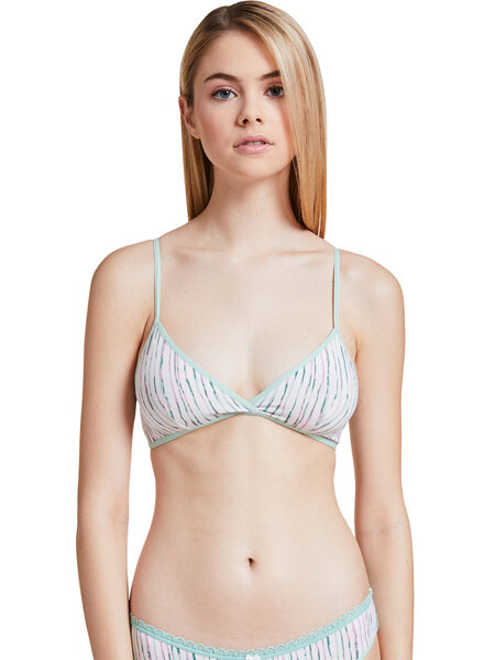 VATTER Triangle Bra "Fine Frieda" Mint Stripes von VATTER