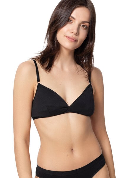 VATTER Triangle Bra "Fine Frieda" New Black von VATTER