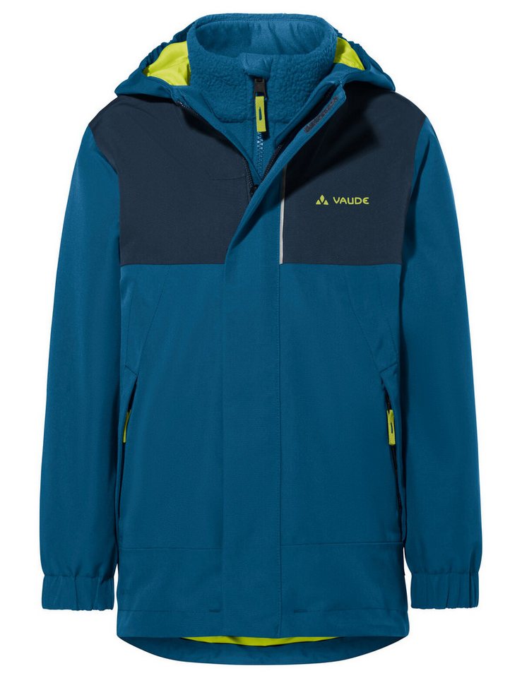 VAUDE 3-in-1-Funktionsjacke Kids Caprea 3in1 Jacket Doppeljacke für Alltag, Waldkindergarten und Wandern von VAUDE