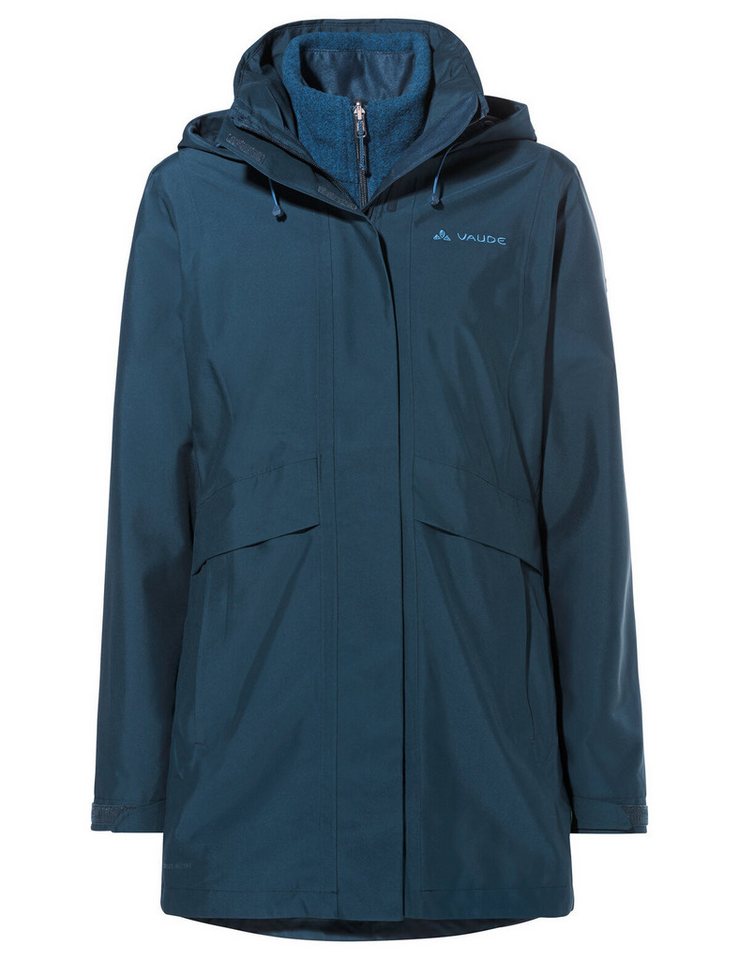 VAUDE 3-in-1-Funktionsjacke Women's Idris 3in1 Parka IV robuste Doppeljacke für Trekking und Wandern von VAUDE
