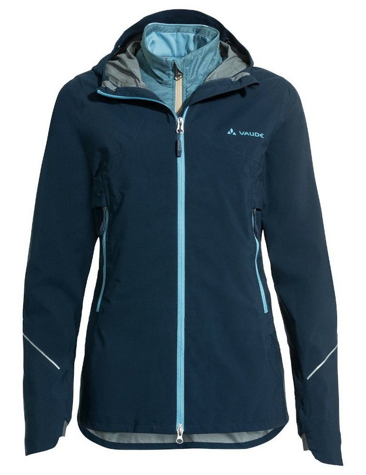 VAUDE Allwetterjacke Damen Yaras 3 in 1 Fahrradjacke Wanderjacke von VAUDE