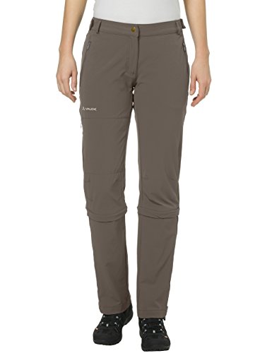 VAUDE Damen Women's Farley Stretch Capri T-Zip Ii Hose, coconut, 34-Long von VAUDE