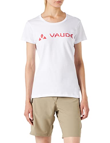 Vaude Damen Logo T-Shirt, White, 38 von VAUDE