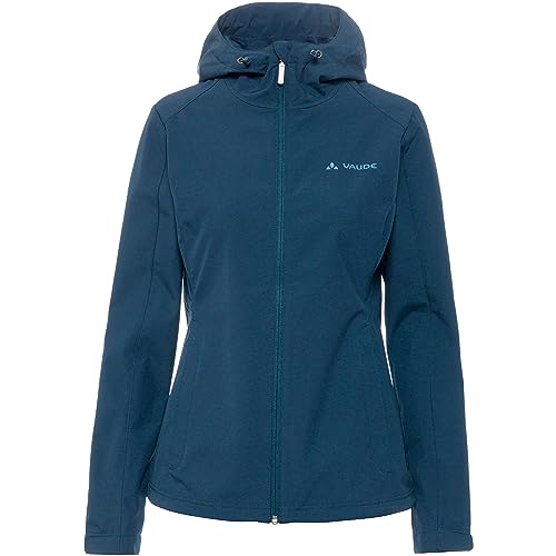 VAUDE Damen Softshelljacke Fano dark sea-blue 40 von VAUDE