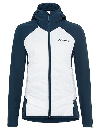 VAUDE Damen Valdassa Hybrid Jacke, white, 44 von VAUDE