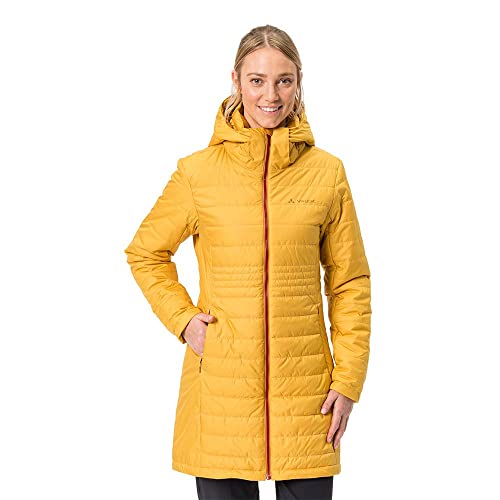 VAUDE Damen Wo Moena Insulation Parka, Gelb (Burnt Yellow), 36 von VAUDE