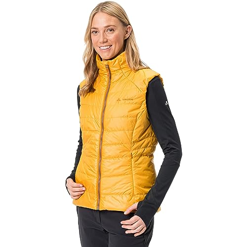 VAUDE Damen Wo Moena Insulation Vest Weste, Gelb (Burnt Yellow), 42 von VAUDE