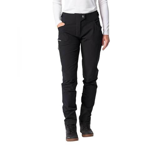 VAUDE Damen Wo Qimsa Light Softshellhose, Schwarz, Größe 36 Hosen von VAUDE