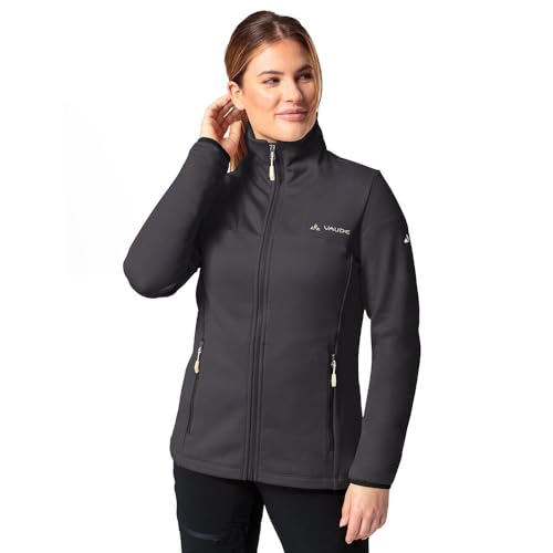VAUDE Damen Wo Valsorda Fleecejacke, Phantom Black, Größe 44 Jacke, Schwarz VAUDE Damen Wo Valsorda Fleecejacke, Phantom Black, Größe 44 Jacke, Schwarz von VAUDE