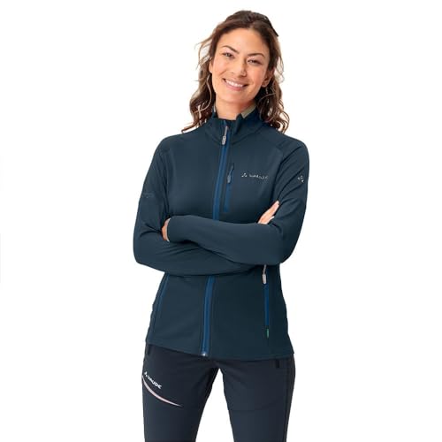 VAUDE Damen Women's Elope Fleece Jacket II Jacke, Dark sea, 42 von VAUDE
