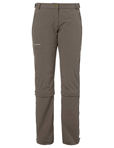 VAUDE Damen Women's Farley Stretch Capri T-Zip Ii Hose, coconut, 50-Short von VAUDE