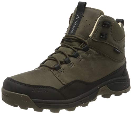 VAUDE wasserdichte Wanderstiefel für Damen “HKG Core Mid STX”, leichte Wanderschuhe für ausgiebige Touren, bequeme und rutschfeste Outdoorschuhe in braun - Größe 39 von VAUDE