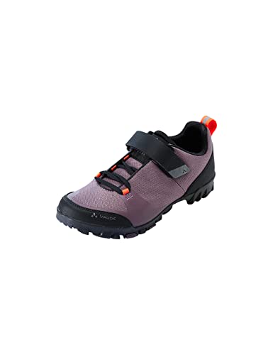 VAUDE atmungsaktive Fahrradschuhe Damen TVL Pavei 2.0 lila Gr. 37, stylische Rennradschuhe Damen für Radreisen oder Tagestouren, bequeme SPD Radschuhe, ganzjährig einsetzbar von VAUDE