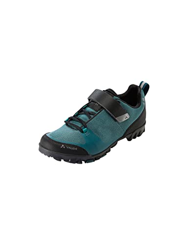 VAUDE atmungsaktive Fahrradschuhe Damen TVL Pavei 2.0 grün Gr. 37, stylische Rennradschuhe Damen für Radreisen oder Tagestouren, bequeme SPD Radschuhe, ganzjährig einsetzbar von VAUDE