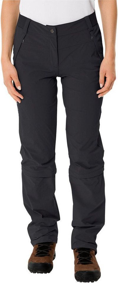 VAUDE Funktionshose Wo Farley Stretch Capri T-Zip Pants BLACK von VAUDE