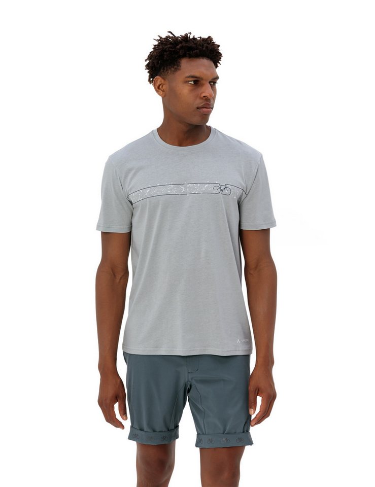 VAUDE Funktionsshirt MEN'S CYCLIST T-SHIRT V Fahrradshirt mit Print VAUDE Funktionsshirt MEN'S CYCLIST T-SHIRT V Fahrradshirt mit Print von VAUDE
