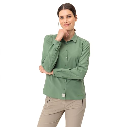 VAUDE Hemd-Bluse Women's Rosemoor LS Shirt IV Willow Green 38 von VAUDE