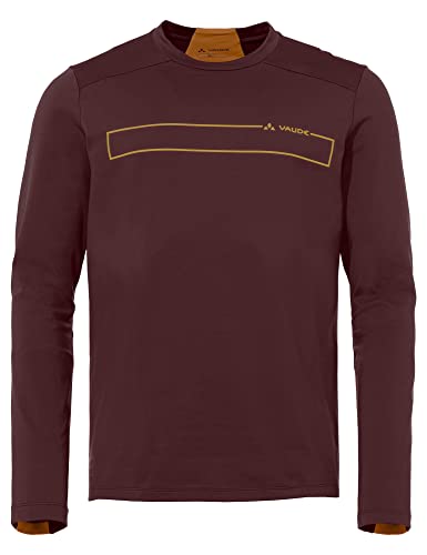 VAUDE Herren Me Qimsa Ls Shirt Langarmhemd, braun (Dark Oak), L von VAUDE