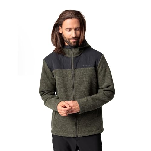 VAUDE Herren Me Tinshan Hoody Jacket, Khaki, XL Jacke, grün von VAUDE
