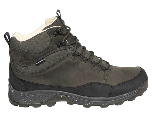 VAUDE wasserdichte Wanderschuhe für Herren “HKG Core Mid STX”, wetterfester Trekkingschuh für leicht alpines Gelände, bequeme und rutschfeste Wanderstiefel in schwarz, 44 EU von VAUDE