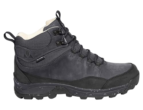 VAUDE wasserdichte Wanderschuhe für Herren “HKG Core Mid STX”, wetterfester Trekkingschuh für leicht alpines Gelände, bequeme und rutschfeste Wanderstiefel, Iron, 41 EU von VAUDE