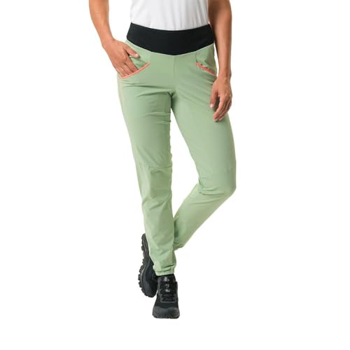 VAUDE Womens Scopi Lw Pants Grün - Leichte funktionale Damen Bergsporthose, Größe 40 - Farbe Aloe Vera von VAUDE