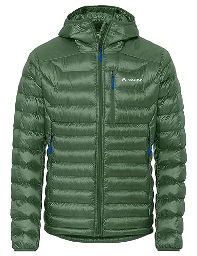 VAUDE Mens Batura Hooded Insulation Jacket Grün - Daunen Sehr leichte vielseitige Herren Isolationsjacke, Größe L - Farb von VAUDE