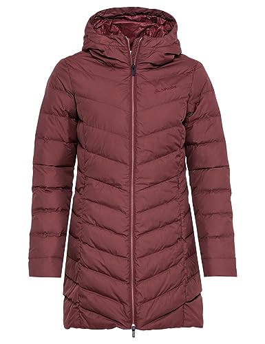 VAUDE Damen Annecy Down Mantel, dark cherry, 40 von VAUDE