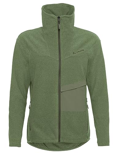 VAUDE Womens Yaras Fleece Jacket Grün - Warme atmungsaktive Damen Fahrrad Fleecejacke, Größe 38 - Farbe Willow Green von VAUDE