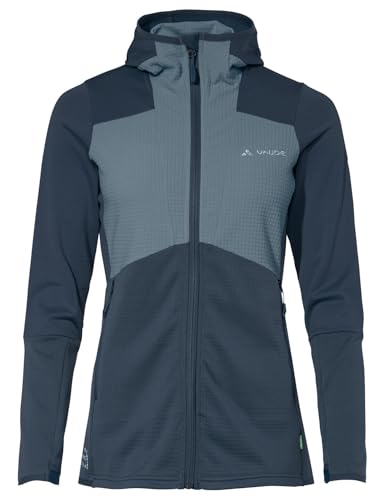 VAUDE Jacken Women's Monviso Hooded Grid Fleece Jacket Nordic Blue 40 von VAUDE