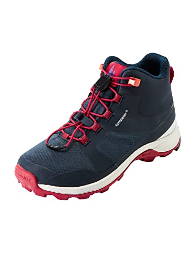 VAUDE Kinder-Wanderschuhe “Lapita Ii Mid STX”, Outdoor-Sportschuh für Jungen und Mädchen, wasserfeste Wanderhalbschuhe in schwarz von VAUDE