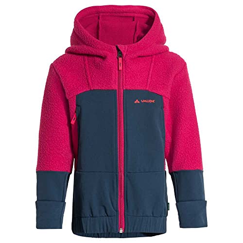 VAUDE Kinder Torridon Hybrid Jacke, Crimson Red/Eclipse, 146/152 von VAUDE