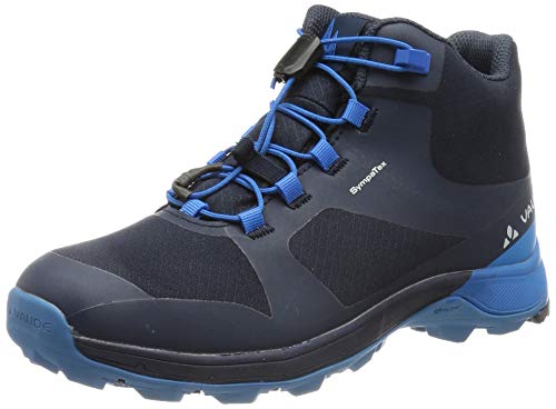 VAUDE Kinder-Wanderschuhe “Lapita II Mid STX”, Outdoor-Sportschuh für Jungen und Mädchen, wasserfeste Wanderhalbschuhe in Größe 30, radiate blue von VAUDE