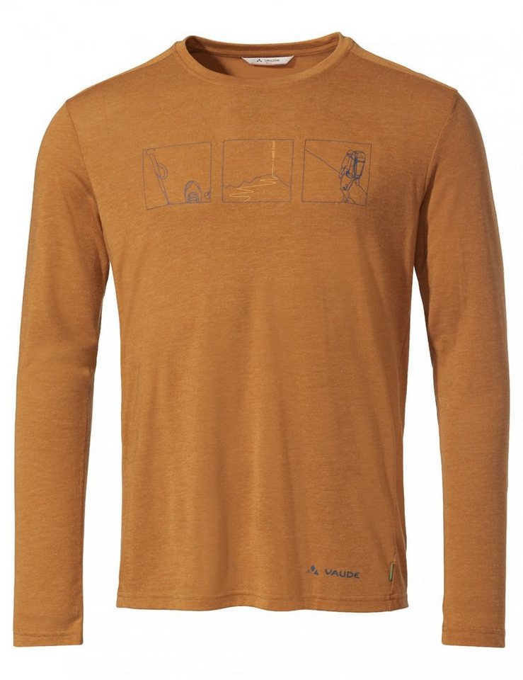 VAUDE Langarmshirt Vaude Mens Rosemoor Long-sleeve T-shirt Iii Herren von VAUDE