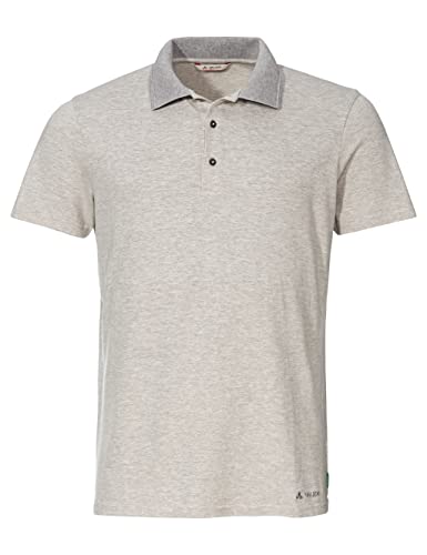 VAUDE Mens Redmont Polo Grau - Klassisches komfortables Herren Poloshirt, Größe XXL - Farbe Grey - Melange von VAUDE