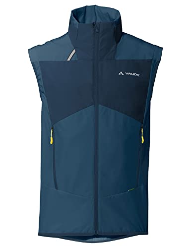 VAUDE Mens Scopi Vest Blau - Leichte elastische Herren Bergsport Weste, Größe M - Farbe Baltic Sea von VAUDE