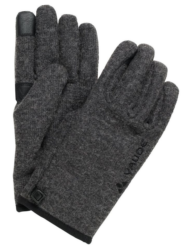 VAUDE Multisporthandschuhe RHONEN GLOVES V (1-St) für Wandern, aus Polyester, Wolle und Polyamid, angenehme Wärme von VAUDE