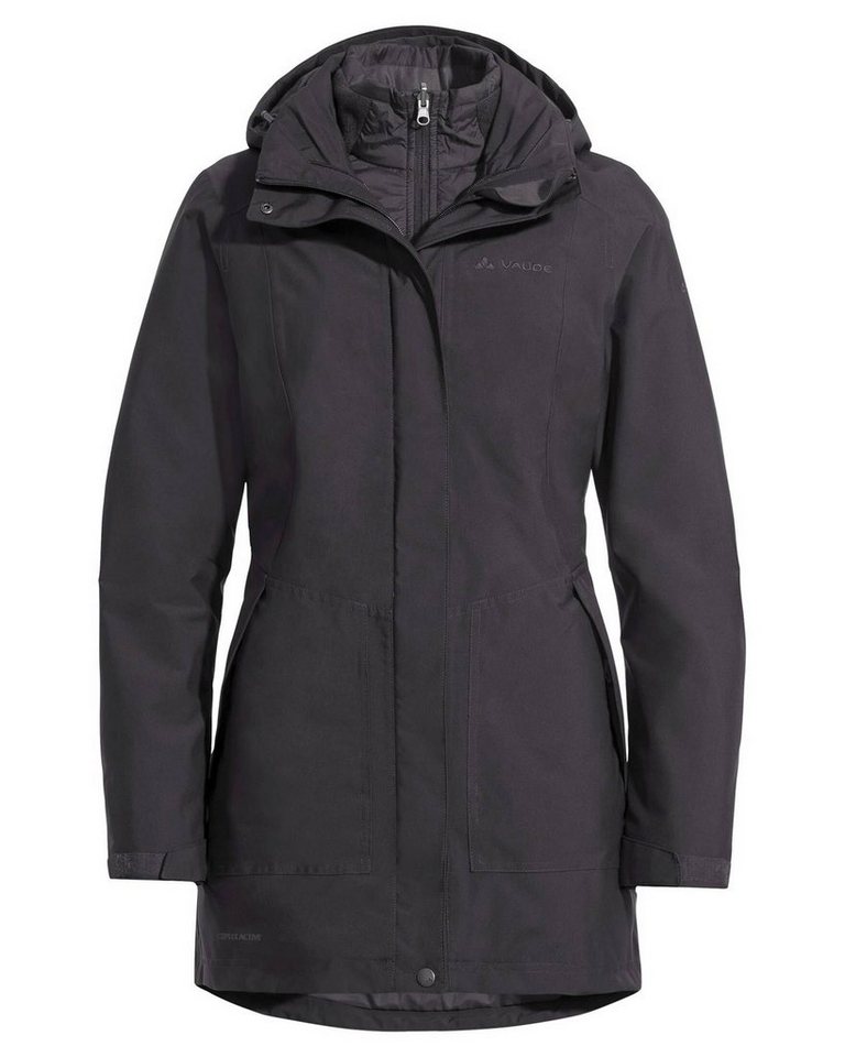 VAUDE Outdoorjacke Damen Doppeljacke IDRIS 3-IN-1 PARKA (1-St) von VAUDE