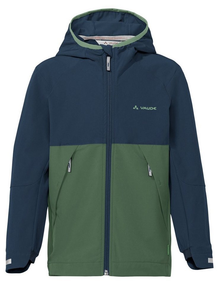 VAUDE Outdoorjacke Kids Moab Stretch Jacket (1-St) Kinder Outdoorjacke zum Wandern, Radfahren und für den Alltag von VAUDE