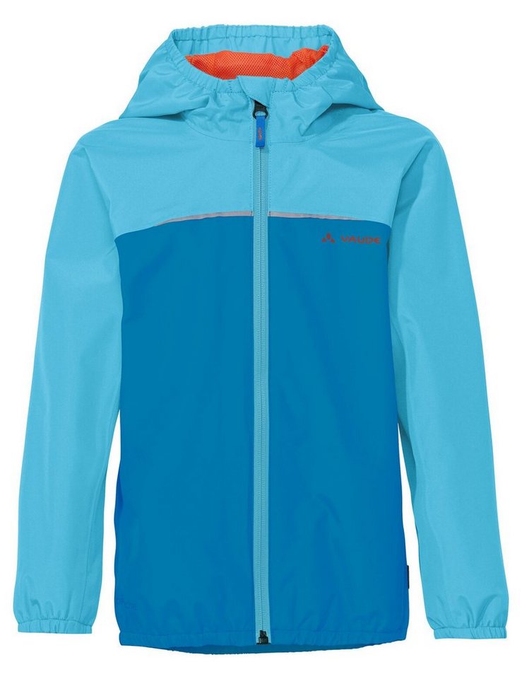 VAUDE Outdoorjacke Kids Turaco Jacket III (1-St) leichte Kinder Regenjacke zum "Immerdabeihaben" von VAUDE