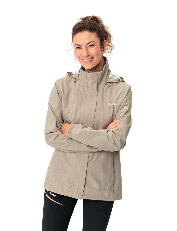 VAUDE Outdoorjacke WOMEN'S ROSEMOOR JACKET II (1-St) Kordelzug an der Kapuze von VAUDE